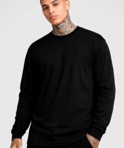 Camiseta Manga Longa 100% Algodão Unissex | ELLOS